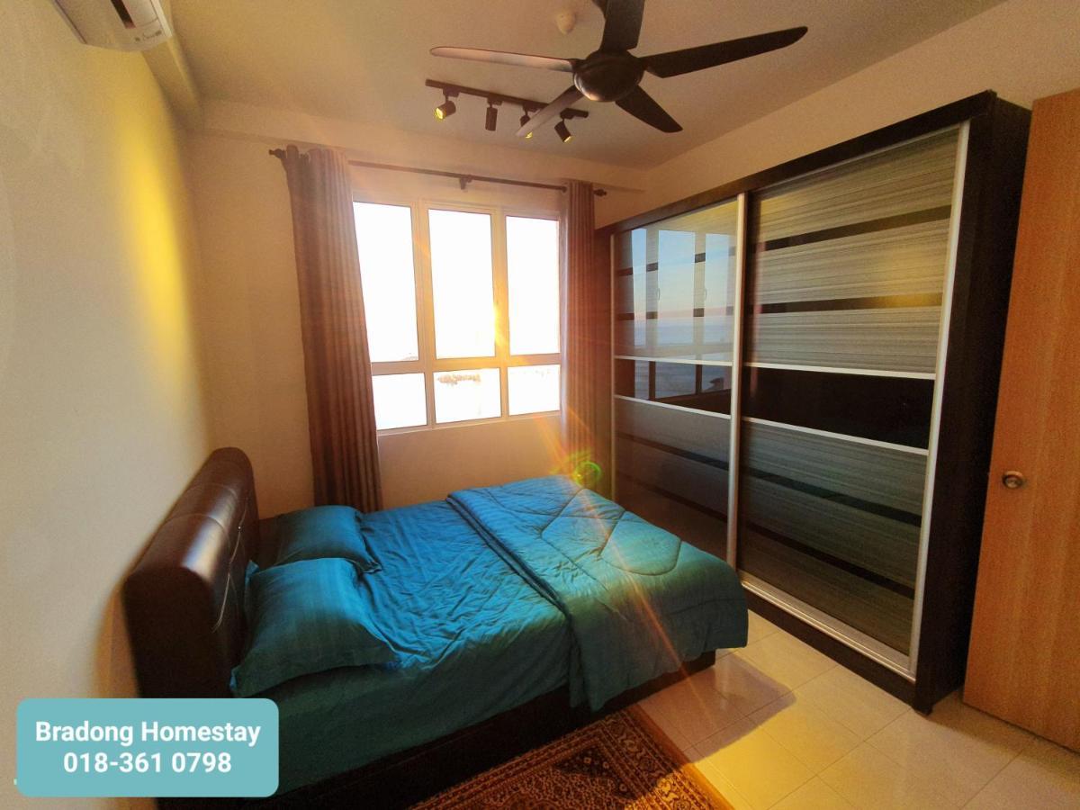 Bradong Homestay - Musllm Only, 3 Queen Bedrooms, Seaview, Infinity Pool, Gym, Near Drawbridge & Ktcc Mall Kuala Terengganu Dış mekan fotoğraf